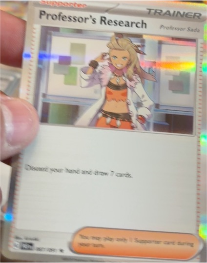 2023 Pokémon Scarlet & Violet #189 Professor's Research — front