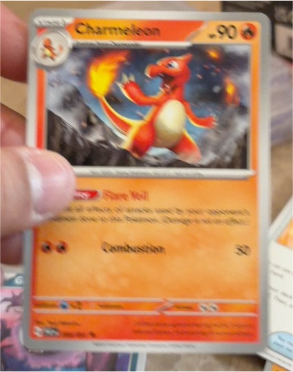 2024 Pokémon SV: Paldean Fates #008 Charmeleon — front