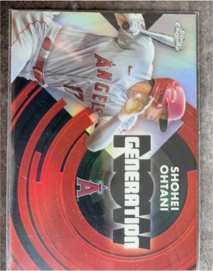 2022 Topps Chrome Update #GNC-5 Shohei Ohtani Generation Now — front