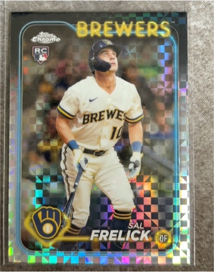 2024 Topps Chrome #39 Sal Frelick — front
