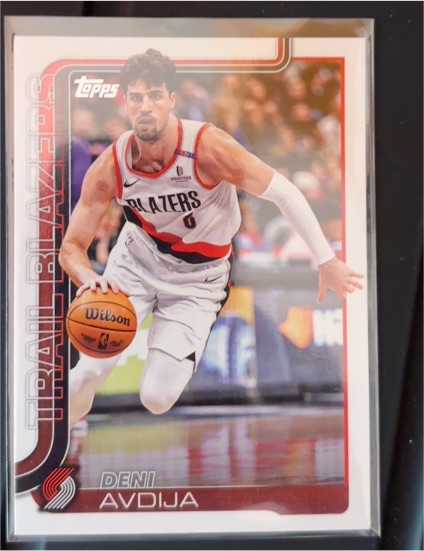 2025-26 Topps #125 Deni Avdija — front
