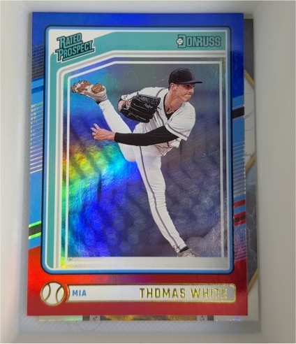 2024 Donruss Rated Prospects #147 Thomas White — front