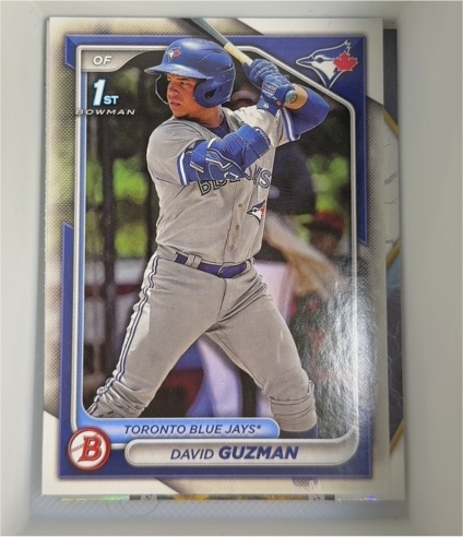 2024 Bowman #BP-114 David Guzman — front