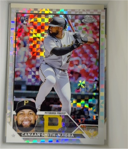 2023 Topps Chrome #67 Canaan Smith-Njigba — front