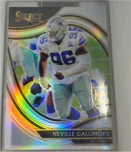 2020 Panini Select #398 Neville Gallimore — front
