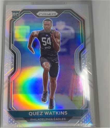 2020 Panini Prizm #344 Quez Watkins — front