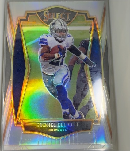 2020 Panini Select #109 Ezekiel Elliott — front