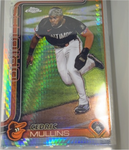 2025 Topps Chrome #5 Cedric Mullins — front