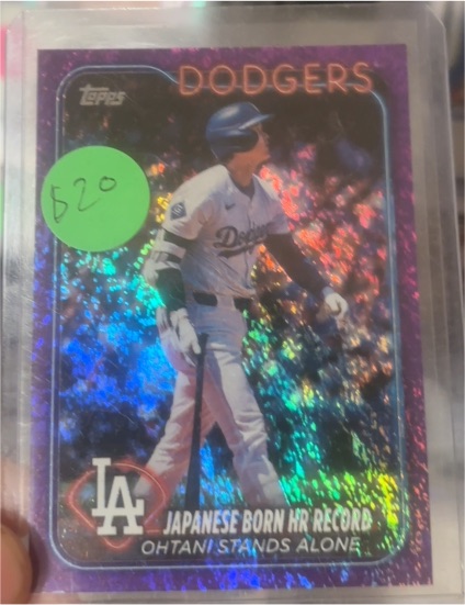 2024 Topps Update #US123 Shohei Ohtani Japanese Born HR Record — front