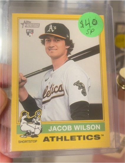 2025 Topps Heritage #15 Jacob Wilson — front