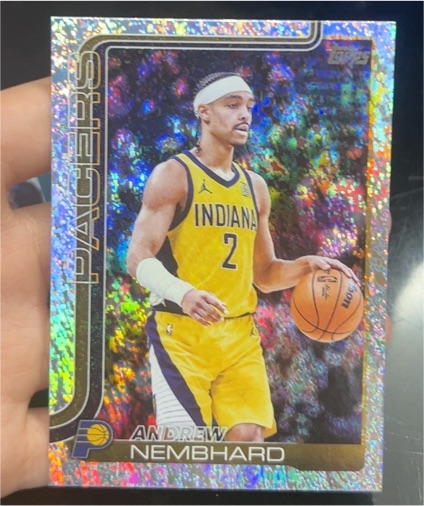 2025-26 Topps Holiday #H42 Andrew Nembhard — front