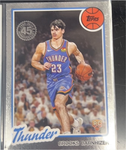 2025-26 Topps #80BK-87 Brooks Barnhizer — front