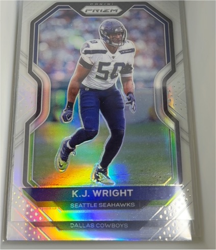 2020 Panini Prizm #297 K.J. Wright — front