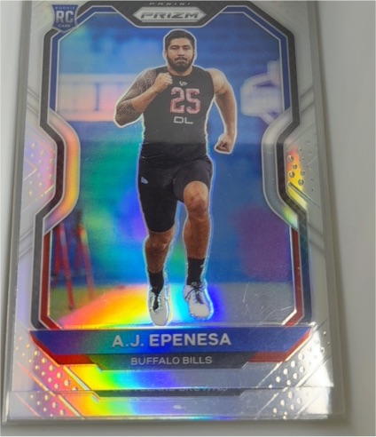 2020 Panini Prizm #313 A.J. Epenesa — front