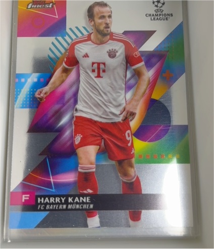 2023-24 Topps Finest UEFA Club Competitions #147 Harry Kane FC Bayern München — front