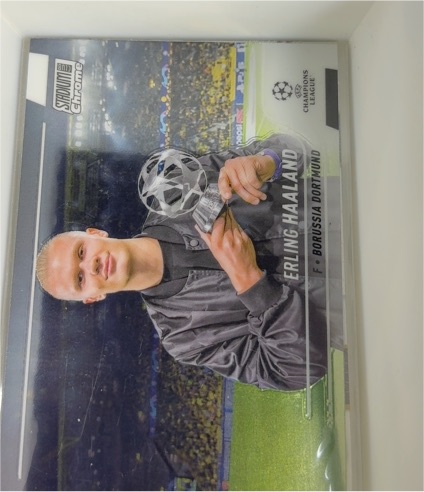 2021 Topps Stadium Club Chrome #46 Erling Haaland — front