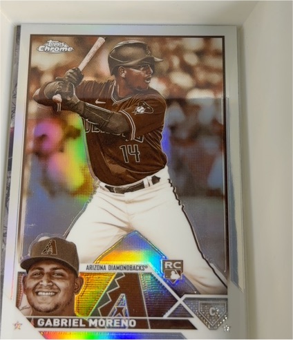 2023 Topps Chrome #189 Gabriel Moreno — front
