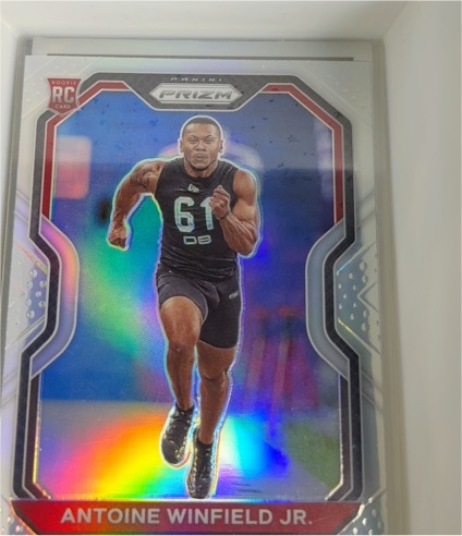 2020 Panini Prizm #322 Antoine Winfield Jr. — front