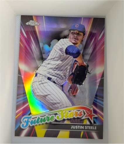 2024 Topps Chrome Future Stars #FS-8 Justin Steele — front