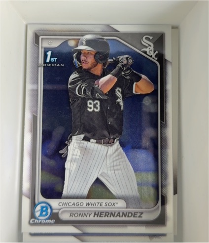 2024 Bowman Chrome #BCP-92 Ronny Hernandez — front