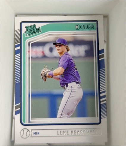 2024 Donruss #152 Luke Keaschall Rated Prospect — front