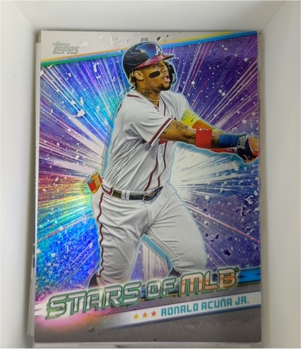 2024 Topps Series 1 Stars of MLB #SMLB-3 Ronald Acuña Jr. — front