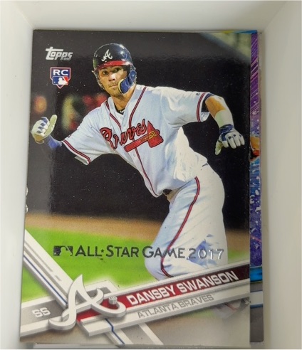 2017 Topps #87 Dansby Swanson — front