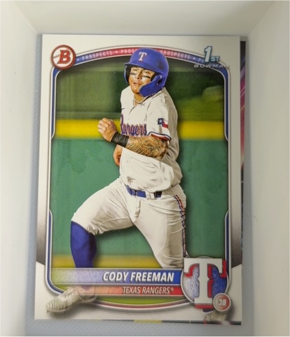 2025 Bowman #BP-112 Cody Freeman — front