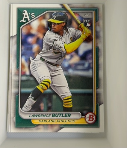 2024 Bowman #44 Lawrence Butler — front