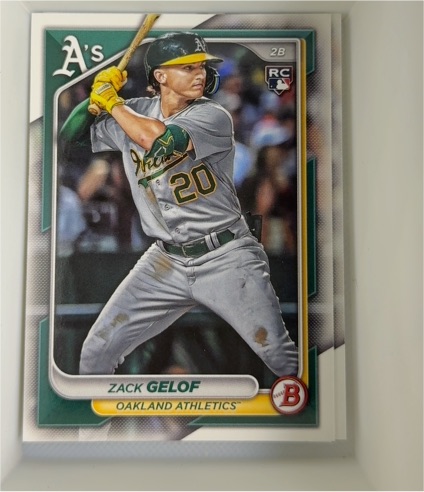 2024 Bowman #14 Zack Gelof — front