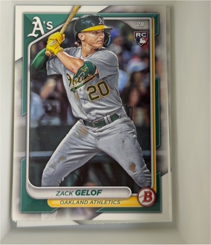 2024 Bowman #14 Zack Gelof — front