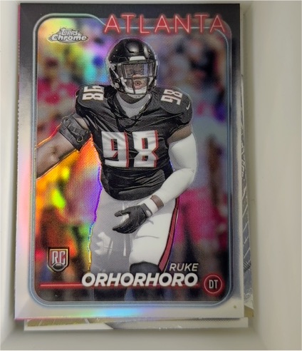 2024 Topps Chrome #279 Ruke Orhorhoro — front