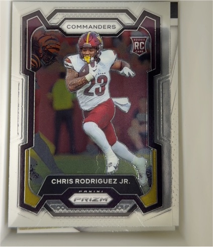 2023 Panini Prizm #398 Chris Rodriguez Jr. — front