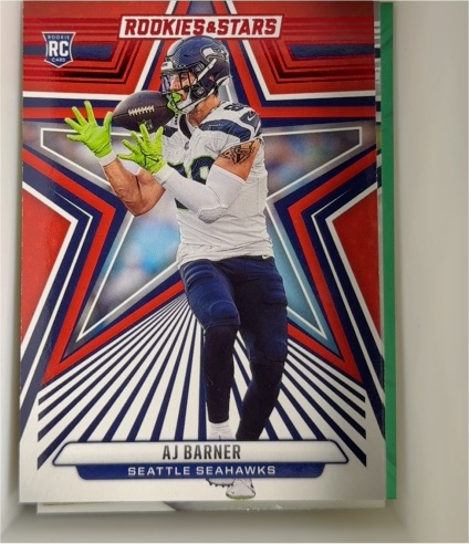 2024 Panini Rookies & Stars #103 AJ Barner — front