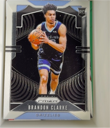 2019-20 Panini Prizm #266 Brandon Clarke — front
