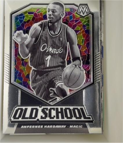 2019-20 Panini Mosaic Old School #4 Anfernee Hardaway — front