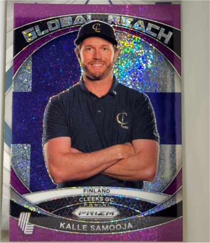 2024 Panini Prizm LIV Golf #6 Kalle Samooja Global Reach — front