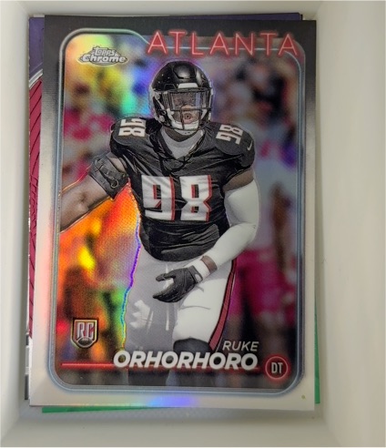 2024 Topps Chrome #279 Ruke Orhorhoro — front