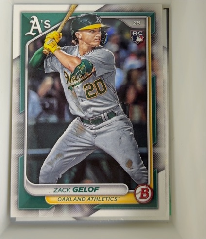 2024 Bowman #14 Zack Gelof — front