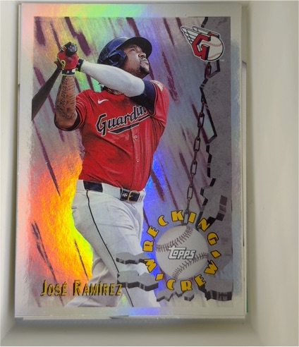 2024 Topps Archives #96WC-5 José Ramírez Wrecking Crew — front