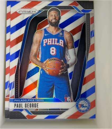 2024-25 Panini Prizm #50 Paul George — front