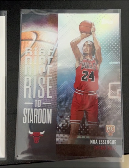 2025-26 Topps #RTS-12 Noa Essengue Rise to Stardom — front