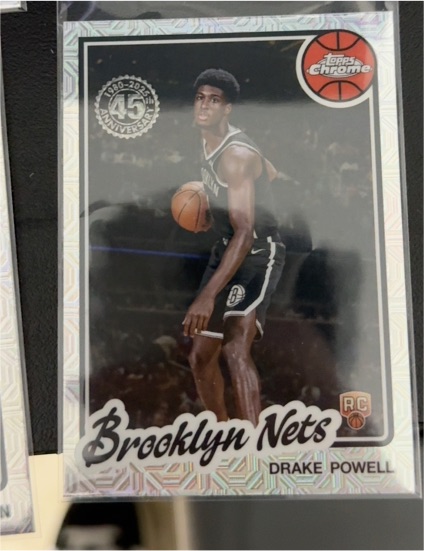 2025-26 Topps Chrome #TC-DP Drake Powell — front