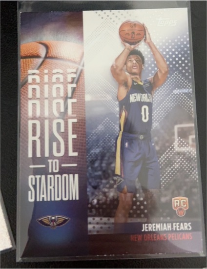 2025-26 Topps #RTS-7 Jeremiah Fears Rise to Stardom — front
