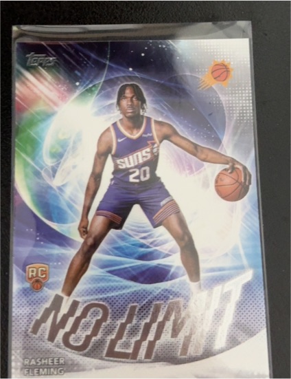 2025-26 Topps #NL-31 Rasheer Fleming No Limit — front