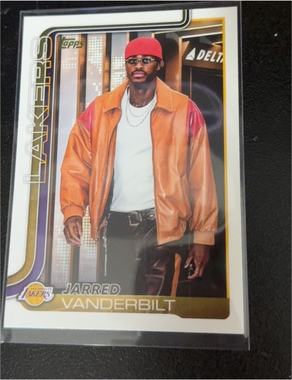 2025-26 Topps #155 Jarred Vanderbilt — front