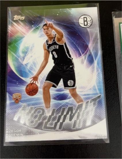 2025-26 Topps No Limit #NL-8 Egor Demin — front