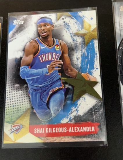 2025 Topps Stars of the NBA #SA-2 Shai Gilgeous-Alexander — front