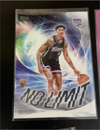 2025-26 Topps No Limit #NL-24 Nique Clifford — front