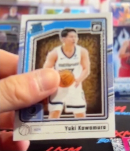 2024 Donruss Optic #287 Yuki Kawamura — front